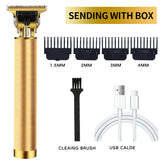 USB Electric Hair Clippers Rechargeable Shaver Beard Trimmer
